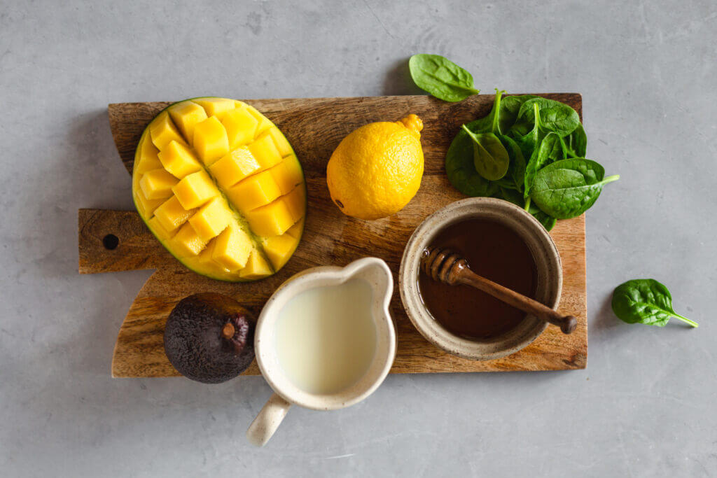 mango smoothie ingredients